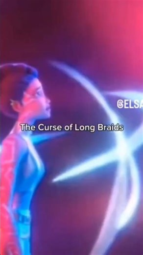 The curse of long braid #elsa #kpopdemonhunters #Arcade
