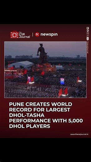 5,000 Dhol Performers Set New Guinness World Record