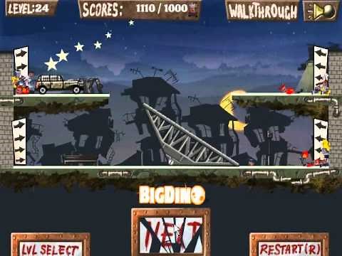 Zombie Smasher Walkthrough - Levels 16-30