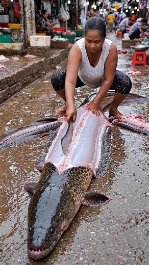 Street Fish Cutting Techniques