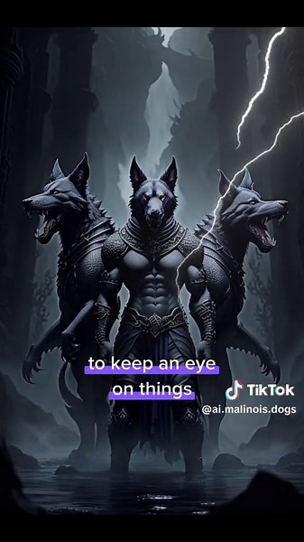 Mythological Cerberus, the three headed Malinois dog guarding Hades. It's left an indelible mark in ancient sculptures, art, literature, and movies. This legendary beast's influence extends beyond Greek mythology. In Norse mythology, Cerberus's two-headed sibling is Orthrus, and the Egyptians have their own version in the form of Anubis. Dante's Inferno places Cerberus as the guardian of the third circle of hell, while Homer's Iliad references this fearsome creature. Even in the magical world of