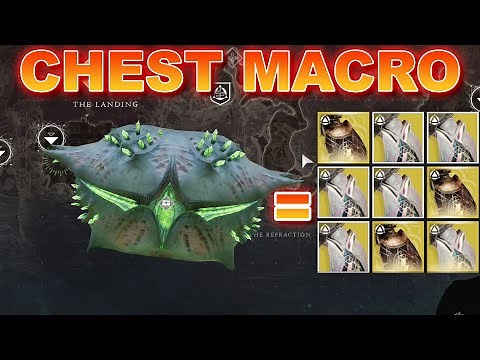 (BANNABLE) Chest Macro Farm for Exotic Class Items (Destiny 2: Final Shape)
