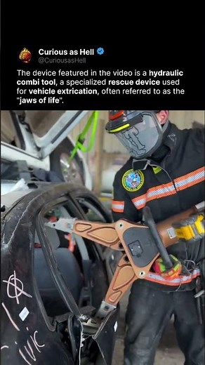 Jaws of Life in Action 🦾