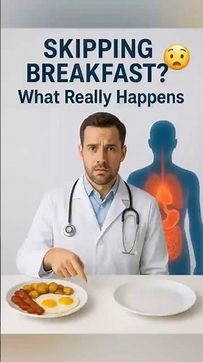 Doctor Explains: What REALLY Happens When You Skip Breakfast 🍽️