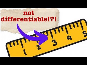 the ruler (function) is nowhere differentiable