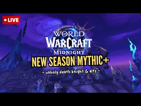Unholy Death Knight & Alts M+ Keystones | World of Warcraft | Live Gameplay - Luxthos