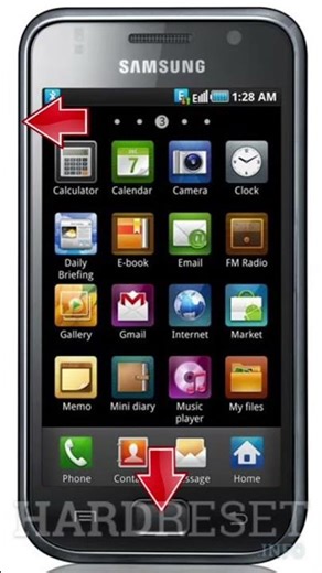 Samsung Galaxy S1 Format nasıl atılır izleyin #shorts