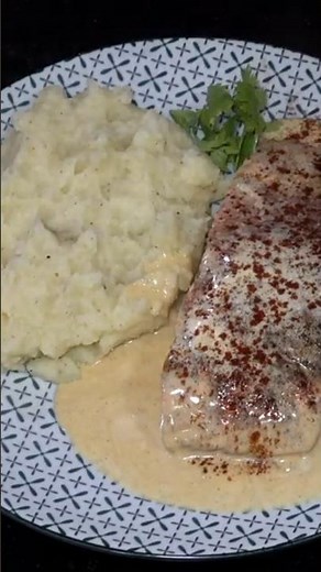 Perfect Salmon Cream Sauce #cooking #food #salmon #fish