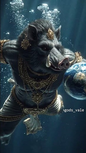 Varah avatar | Third incarnation of Lord Vishnu #godsdrishti #vishnu