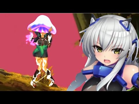 Mission Mermaiden - Hasumi vs Tentacle Jellyfish - PC Gameplay