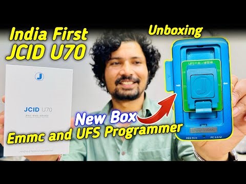 India 🇮🇳 First JCID U70 Unboxing and Review￼ | New U70 UFS/eMMC Programmer Box | MaiThil Boy