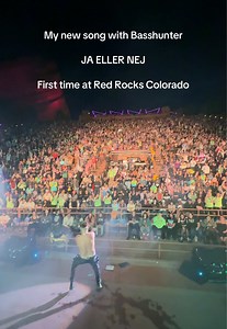 Basshunter JA ELLER NEJ at Red Rocks Colorado