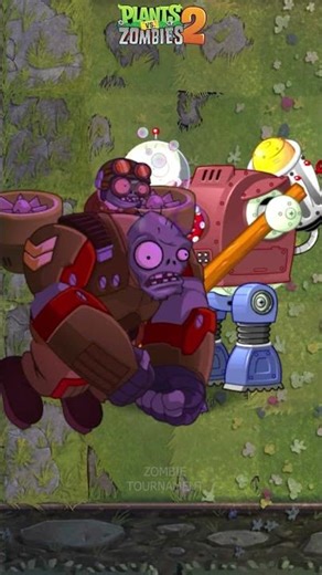 PvZ 2 - Gargantuar Zombie Vs Gargantuar Zombie - P864