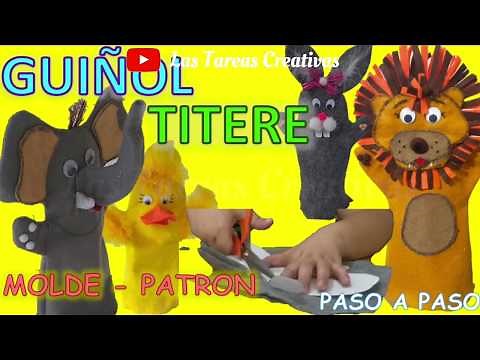 How to Make a Fabric Hand Puppet - DIY Tutorial | Creative Tasks