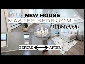 MASTER BEDROOM MAKEOVER 2020 | NEW HOUSE MASTER BEDROOM MAKEOVER | BEFORE & AFTER TRANSFORMATION