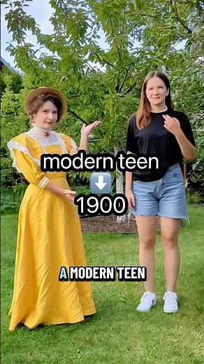 Turning a Modern Teen into a 1900 Lady ✨ (Edwardian Transformation)