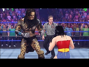 ⭐ Wonder Woman vs Predator - WWE 2K22 - Full Match ⭐