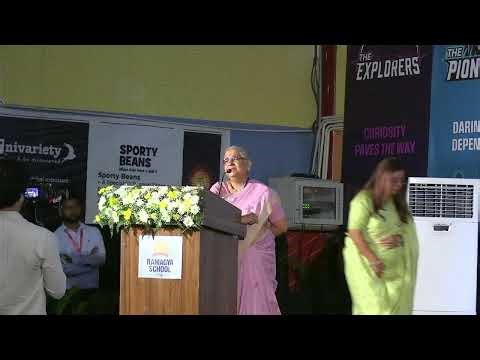 Sudha Murty Live at Ramagya School | A Magical Storytelling Session
