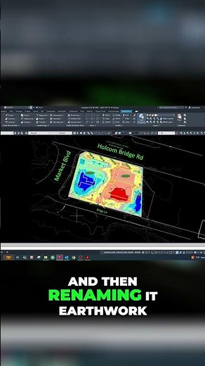Earthwork Grading Plans: Simple Color Plotting Setup!