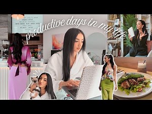PRODUCTIVE days in my life | filming & editing content, snapchat event & exploring London