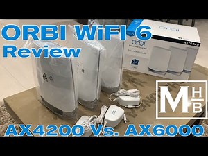 Orbi WiFi 6 Mesh Tri-Band Router RBK753S Review AX4200 Vs. AX6000 | Excellent speed and reliability