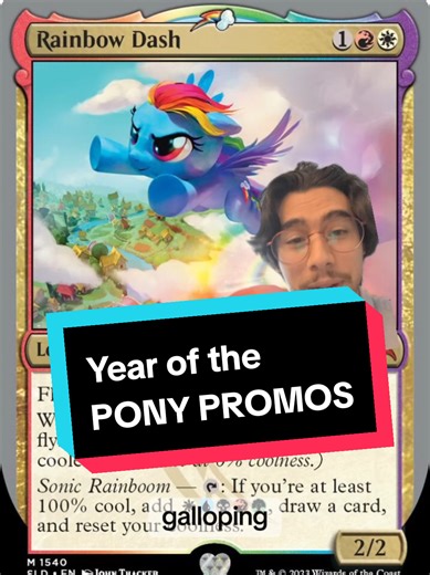 its the year of the pony!! #mlp #mtg | mtg