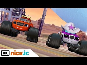 Blaze and the Monster Machines | The Bouncing Bull Racetrack | Nick Jr. UK