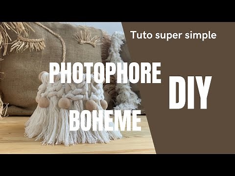 Diy déco photophore style bohème boho
