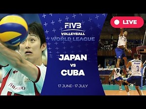 Japan v Cuba - Group 2: 2016 FIVB Volleyball World League