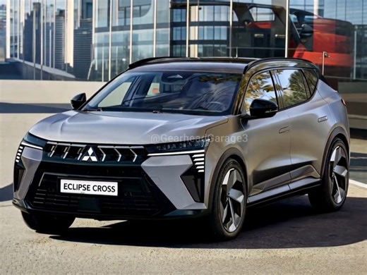 2026款三菱奕歌Eclipse Cross效果图亮相，借用雷诺平台