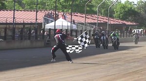 13K views · 391 reactions | Slow motion finish of the Harley-Davidson GNC1 presented by Vance & Hines handlebar-to-handlebar race at the Springfield Mile! Fanschoice.tv | American Flat Track | Facebook