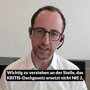 How do the #KRITIS-Dachgesetz and #NIS2 actually relate to each other?