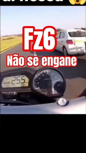 FZ6 é mais que uma moto bonitinha 🔥🚀😱#600cc #fz6