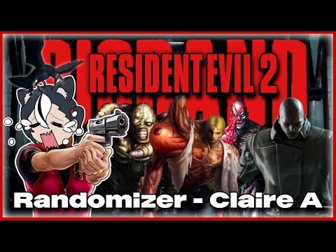 【Resident Evil 2 BIORAND Claire A】PLEEAASE let me start with a real gun this time 😭 RE2 Randomizer!