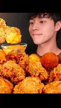 Unlimited Crispy Fried Chicken Mukbang | Ultimate Eating Challenge #shorts ©DDMASMR arms around you