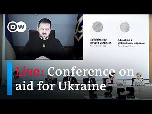 Live: International leaders meet to discuss aid for Ukraine | DW News