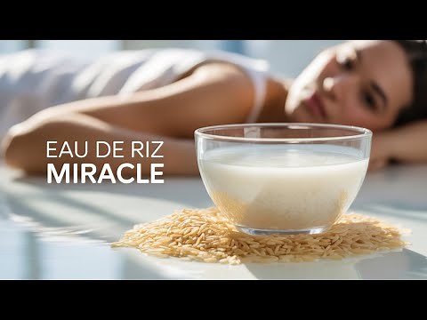 Rice water, the remedy for diarrhea