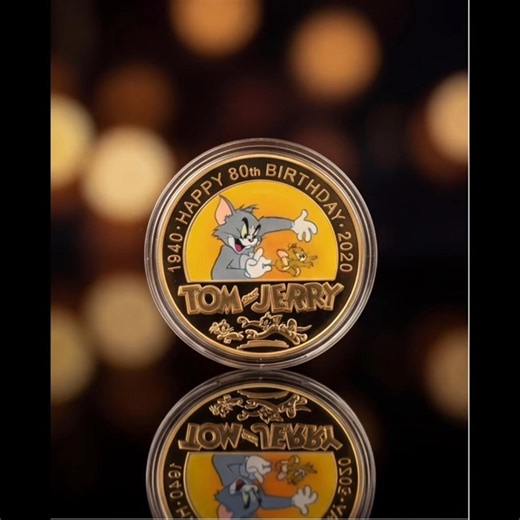 By the Tail Tom and Jerry Commemorative Coin