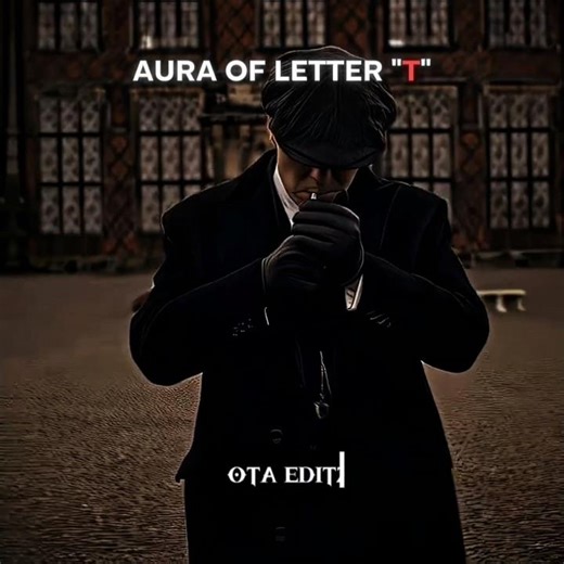 AURA OF LETTER "T"🗿☠️#letter #shorts