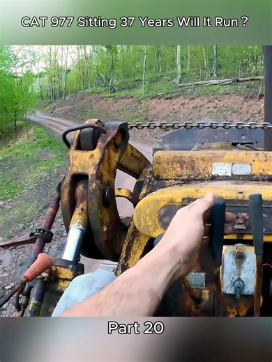 #CAT 977 Sitting 37 Years Will It Run？
