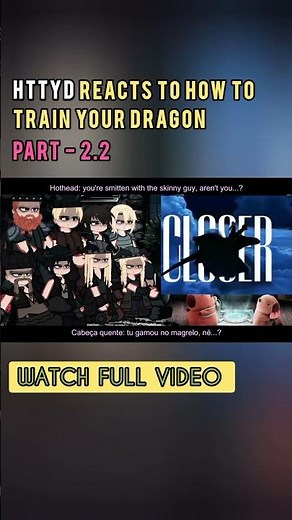 ( Part-2.2 ) HTTYD Reacts To How To Train Your Dragon 🇺🇲🇧🇷