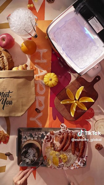 This Thanksgiving, we’re grateful for the people who bring warmth into our lives — and the Euhomy ice maker that keeps every toast chilled with fast, fresh ice. Here’s to loved ones, full hearts, and holiday moments worth celebrating. Happy Thanksgiving! 🧡🧊 #Euhomy #ChillBetter #Thanksgiving #HolidayMagic #euhomyicemaker