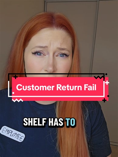 Customer Return Fail #retail #customerservice #skit #fyp #customer | customer service skits