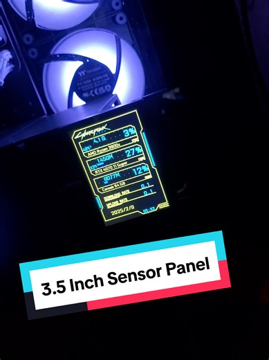 3.5 Inch IPS Sensor Panel for Your Custom PC