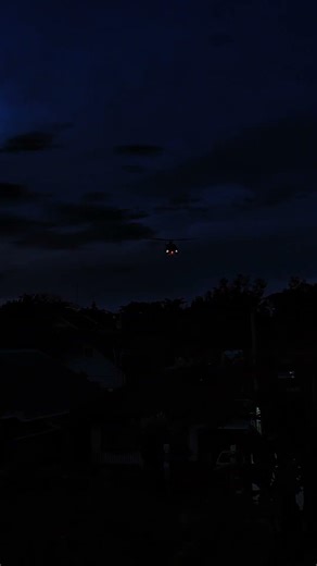 PAF Bell 412 NIGHT TAKE OFF (7:03PM Yesterday) Philippines