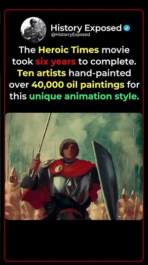 When 10 Artists Created 40,000 Oil Paintings for One Movie 🎨🎬