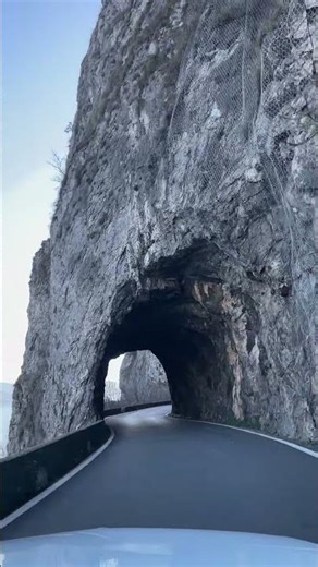 🇮🇹 This Road in Italy Feels Dangerous Lake Iseo Drive #italytravel #automobile #mountains