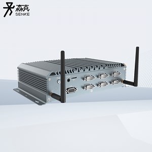 [Hot Item] Embedded Industrial PC I3 I5 I7 Windows Gpio USB Fanless Cheap Embedded Box PC