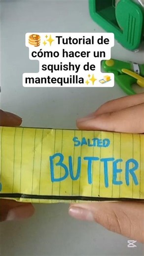 El Squishy de Mantequilla más satisfying del mundo! 🥞 Casero y de papel"