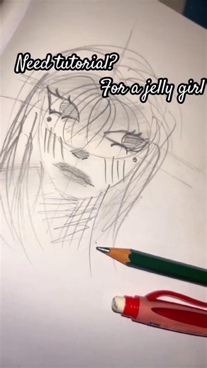 Jelly girl tutorial #drawing